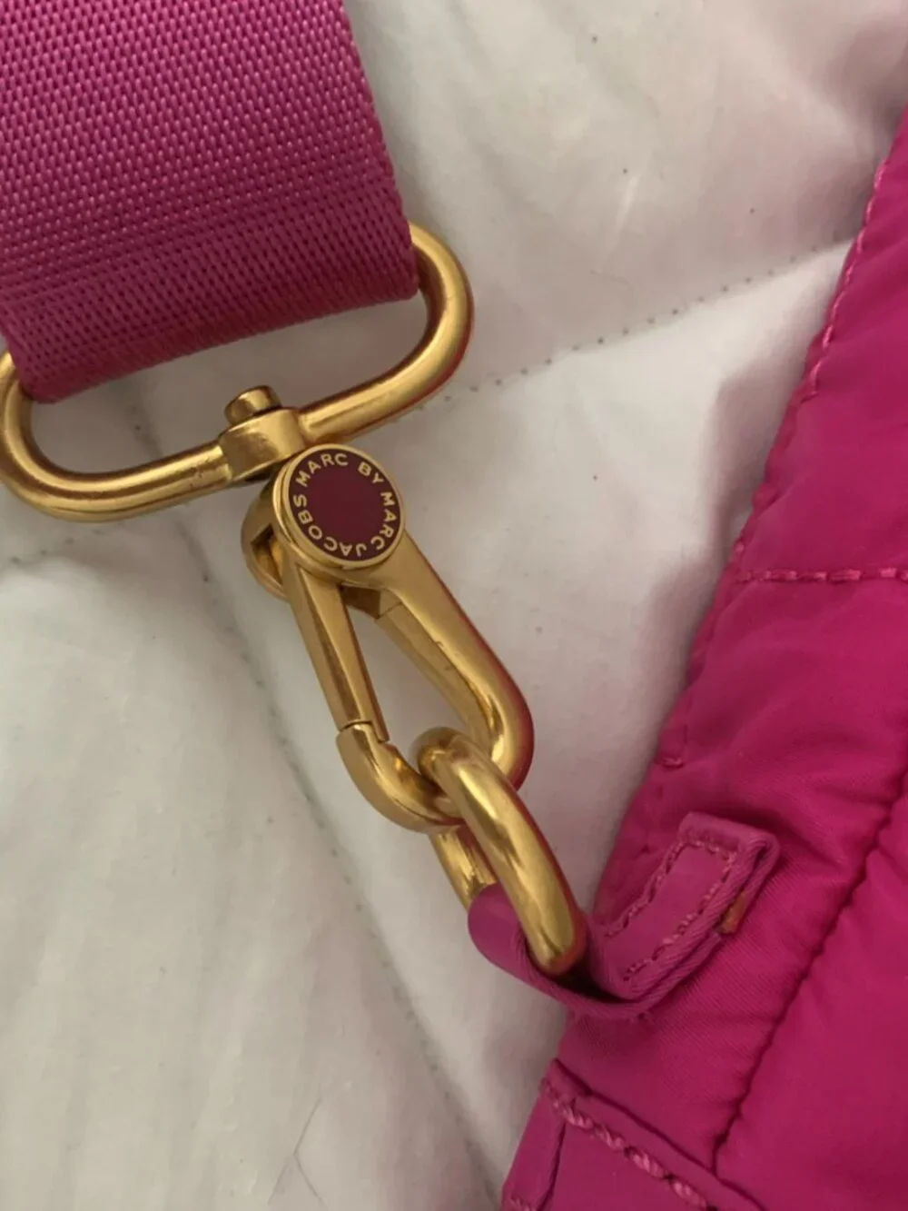 Marc by Marc Jacobs hot pink shoulder bag